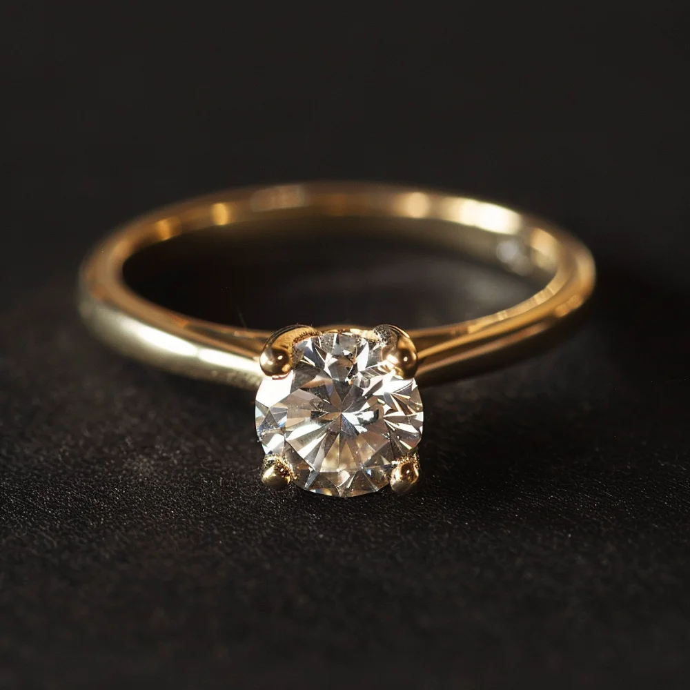 Metal in diamond rings constantly expanding and contracting due to exposure to heat and steam during showering can weaken over time.