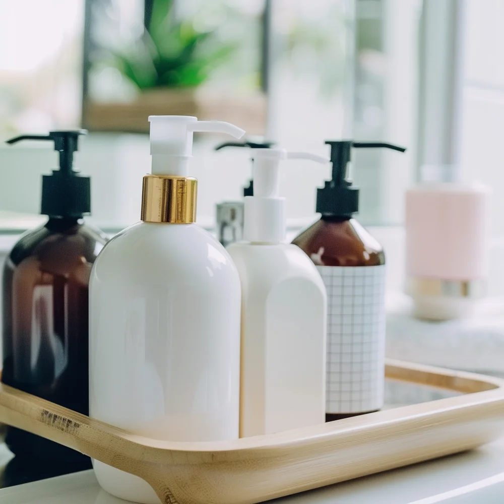 products like soap shampoo and conditioner can leave a thin film on the diamonds surface reducing its natural brilliance.